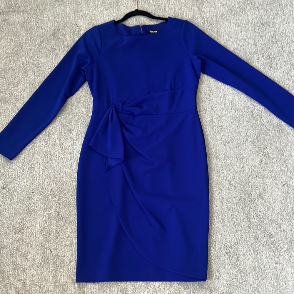 Navy blue dress